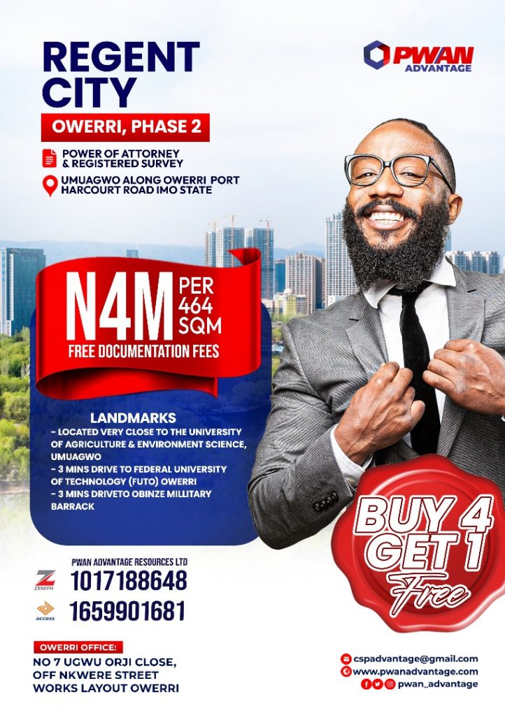REGENT CITY OWERRI PHASE 2 – PWAN Advantage